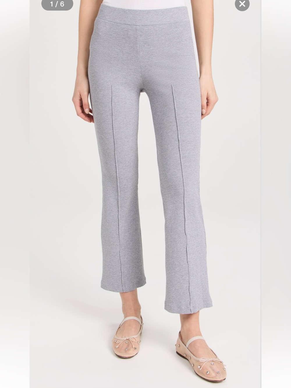 Donni Rib Kick Flare Pant